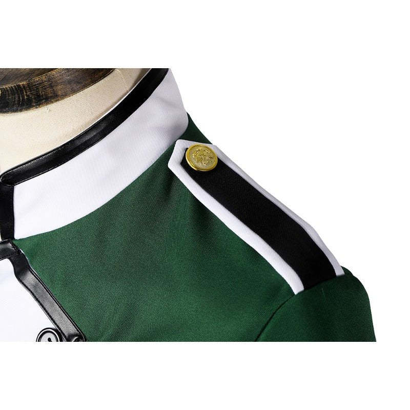 Twisted Wonderland NRC Chef Silver Riddle Cosplay Costume Set - Customized Outfit-Astricos