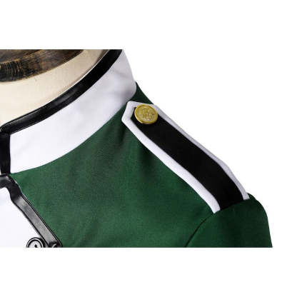Twisted Wonderland NRC Chef Silver Riddle Cosplay Costume Set - Customized Outfit-Astricos