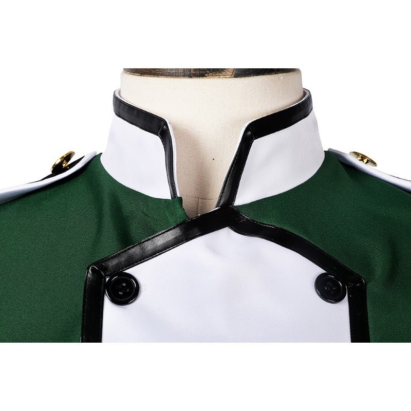 Twisted Wonderland NRC Chef Silver Riddle Cosplay Costume Set - Customized Outfit-Astricos