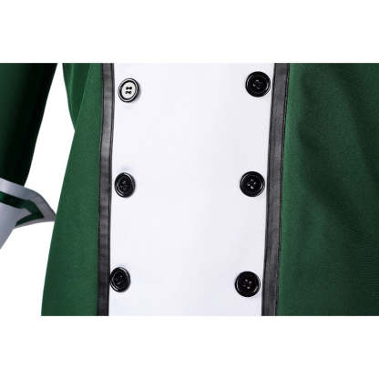 Twisted Wonderland NRC Chef Silver Riddle Cosplay Costume Set - Customized Outfit-Astricos