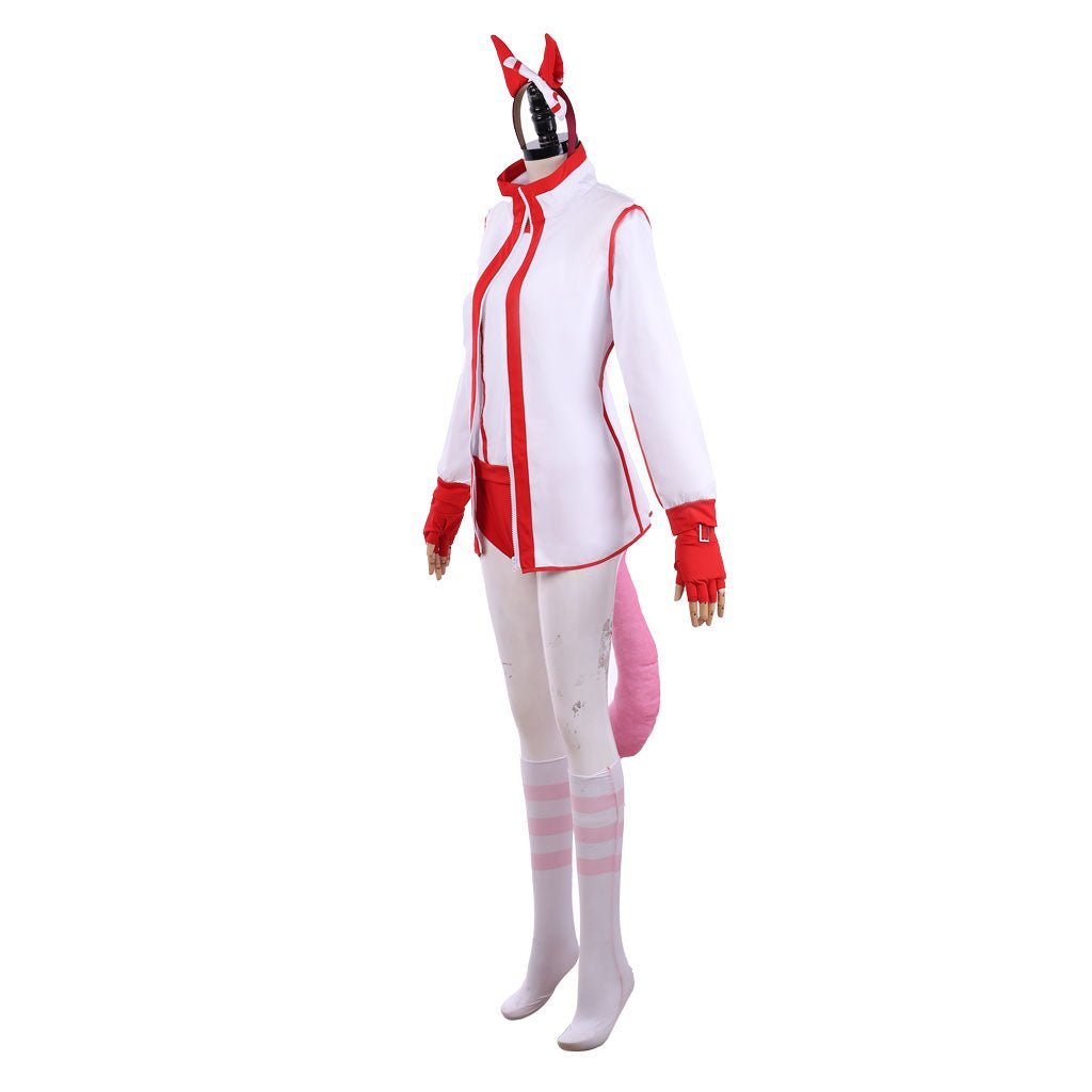 Uma Musume Pretty Derby Haru Urara Cosplay Costume - Authentic & High-Quality-Astricos