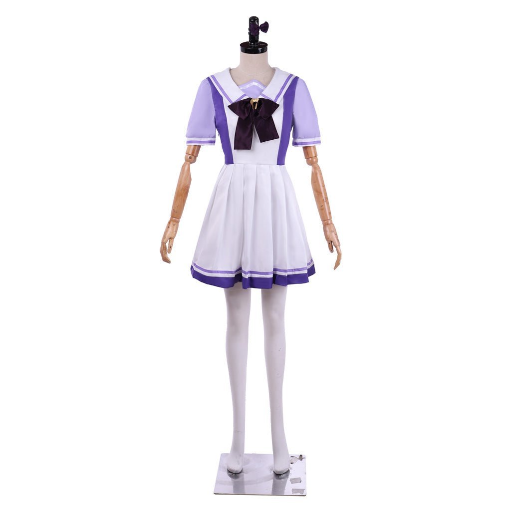 Uma Musume Pretty Derby McQueen Girl School Uniform Cosplay Costume - Astricos-Astricos