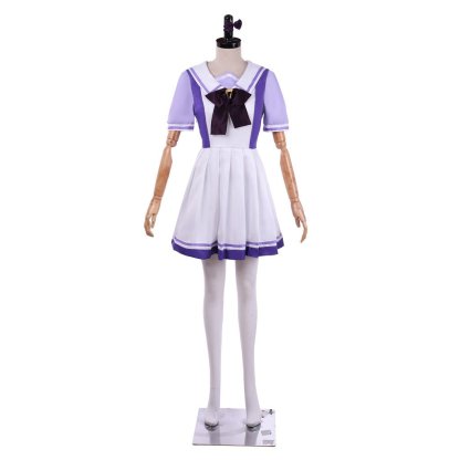 Uma Musume Pretty Derby McQueen Girl School Uniform Cosplay Costume - Astricos-Astricos