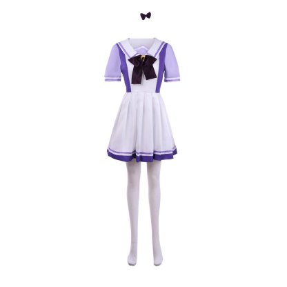 Uma Musume Pretty Derby McQueen Girl School Uniform Cosplay Costume - Astricos-Astricos
