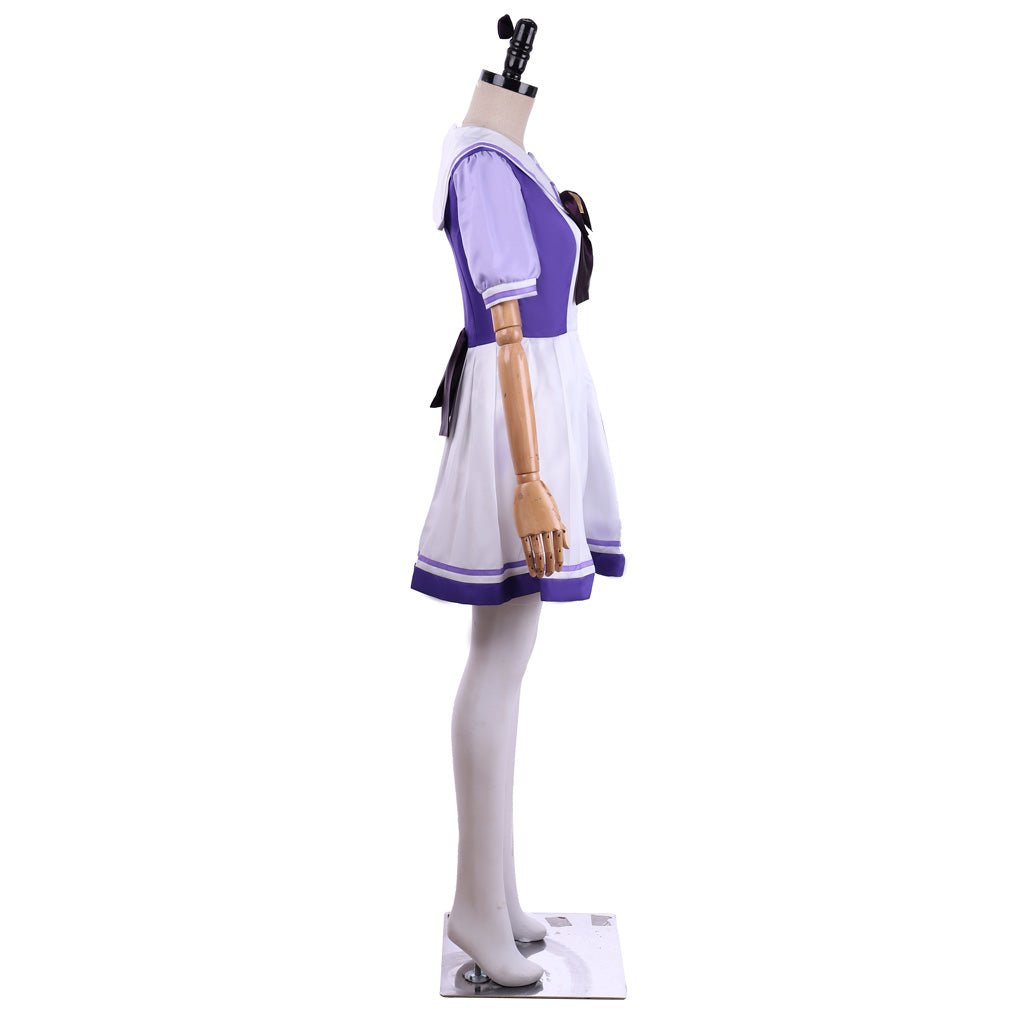 Uma Musume Pretty Derby McQueen Girl School Uniform Cosplay Costume - Astricos-Astricos
