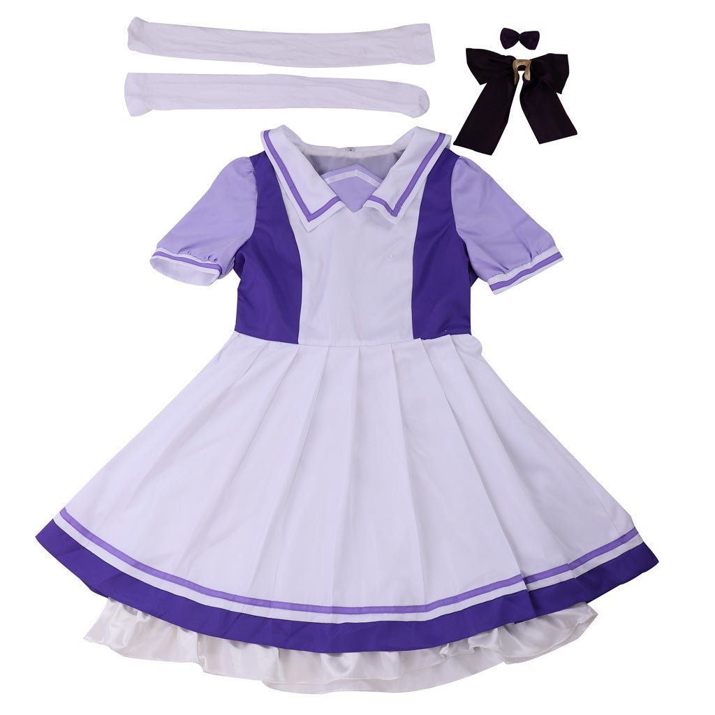 Uma Musume Pretty Derby McQueen Girl School Uniform Cosplay Costume - Astricos-Astricos