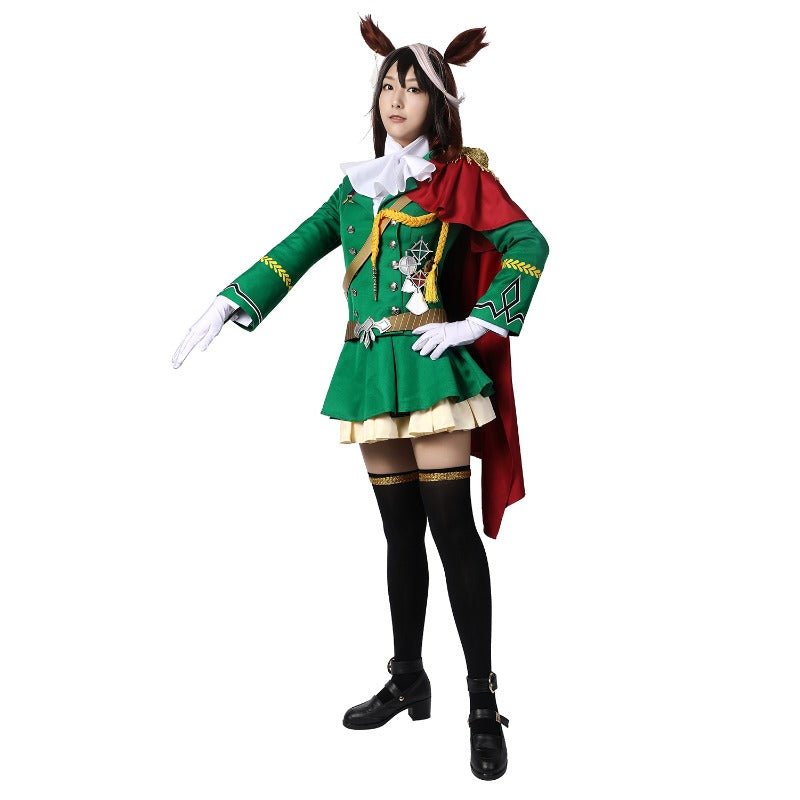 Uma Musume Pretty Derby Symboli Rudolf Cosplay Costume Halloween Uniform Full Set - Astricos