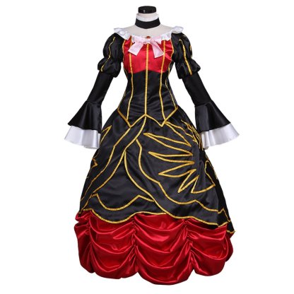 Golden Witch Beatrice Cosplay Costume - Umineko no Naku Koro Ni Outfit-Astricos
