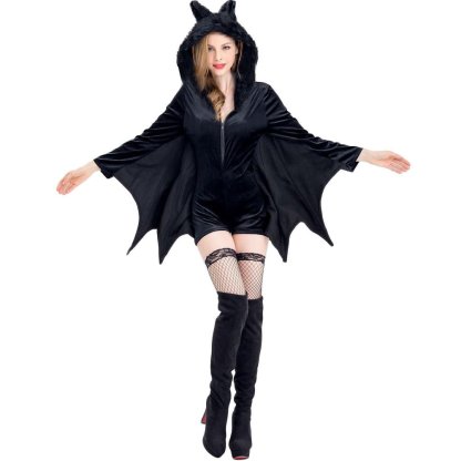 Vampire Gothic Bat Costume for Adults - Halloween, Cosplay & Themed Party Outfit | Astricos-Astricos