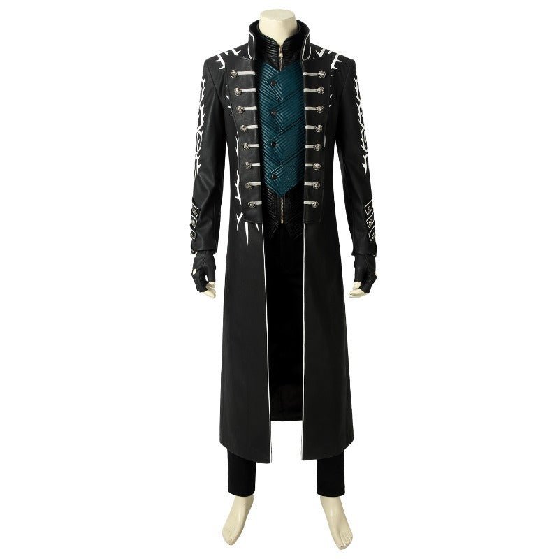 Vergil Trench Coat – Premium Devil May Cry 5 Cosplay Costume | Astricos-Astricos