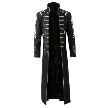 Vergil Trench Coat – Premium Devil May Cry 5 Cosplay Costume | Astricos-Astricos