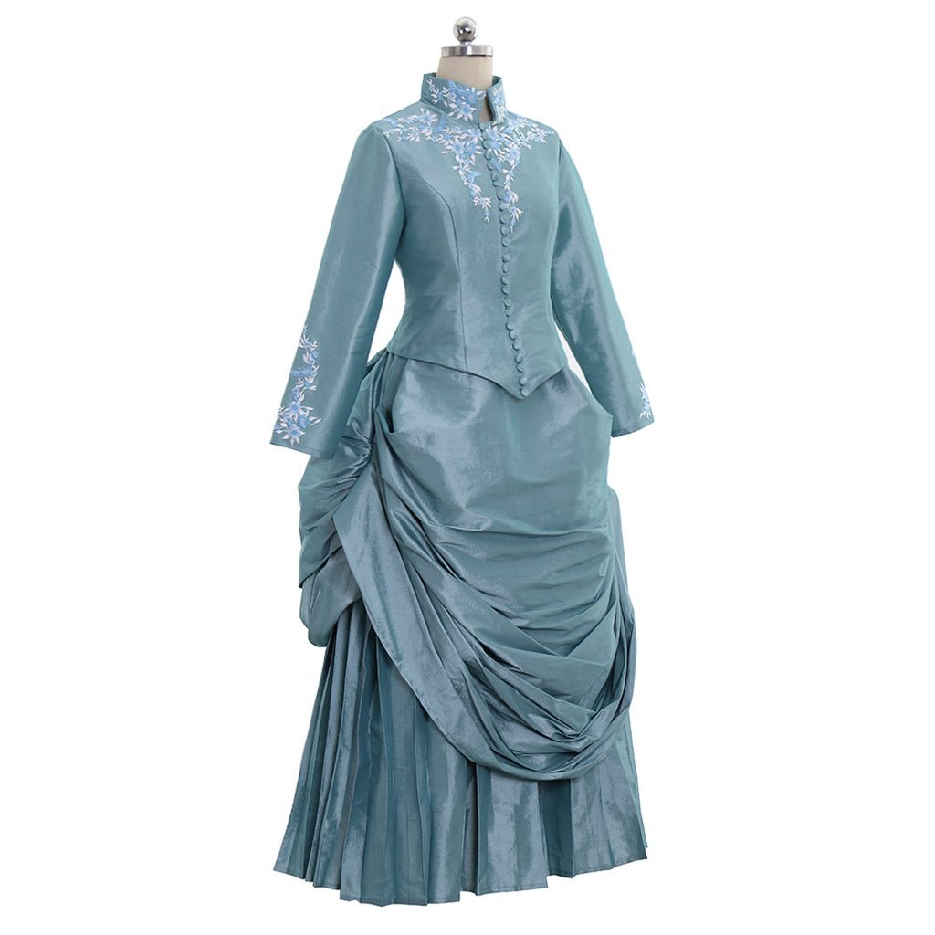 Victorian Green Gown | Dracula-Inspired Vintage Tea Party & Ball Dress | Astricos-Astricos