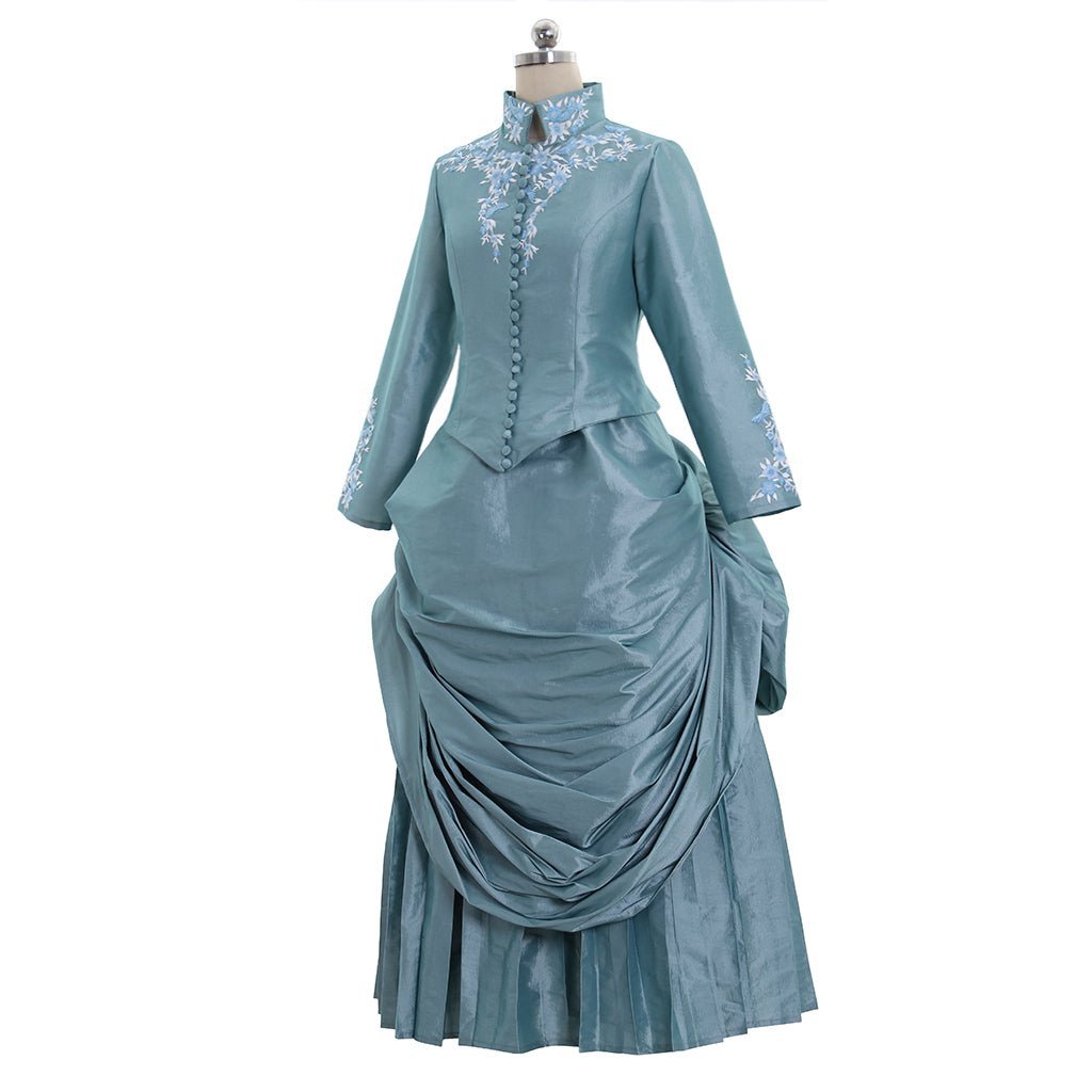 Victorian Green Gown | Dracula-Inspired Vintage Tea Party & Ball Dress | Astricos-Astricos