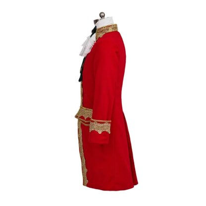 Victorian Gothic Aristocrat Cosplay Costume - Custom ROCOCO Men’s Suit for Halloween & Cosplay Events-Astricos