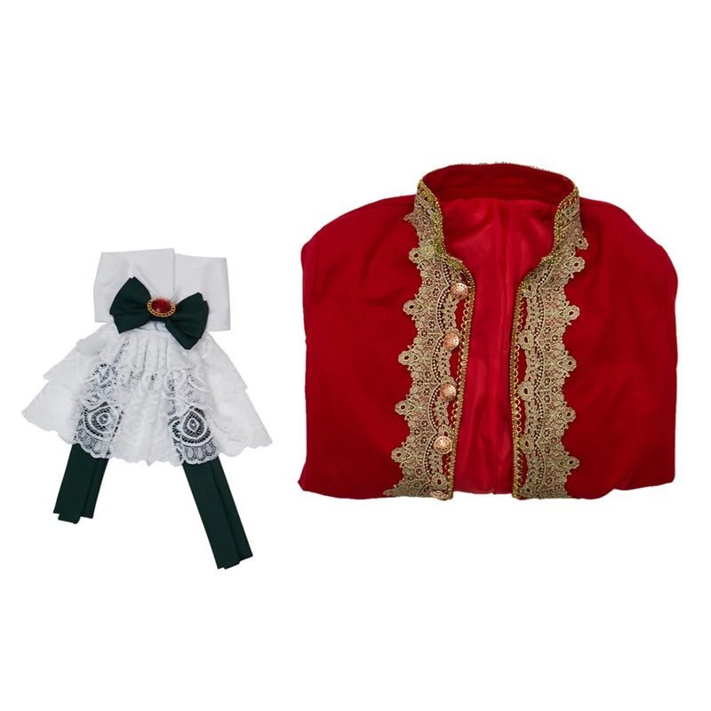Victorian Gothic Aristocrat Cosplay Costume - Custom ROCOCO Men’s Suit for Halloween & Cosplay Events-Astricos