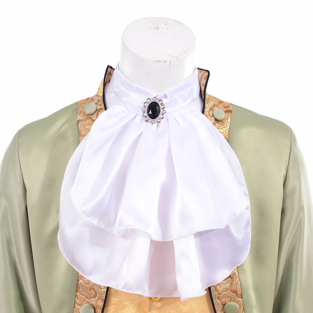 Victorian Gothic Aristocrat Couples Wedding Set - 18th Century Men's Suit & Marie Antoinette Baroque Dress-Astricos