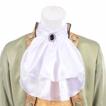 Victorian Gothic Aristocrat Couples Wedding Set - 18th Century Men's Suit & Marie Antoinette Baroque Dress-Astricos