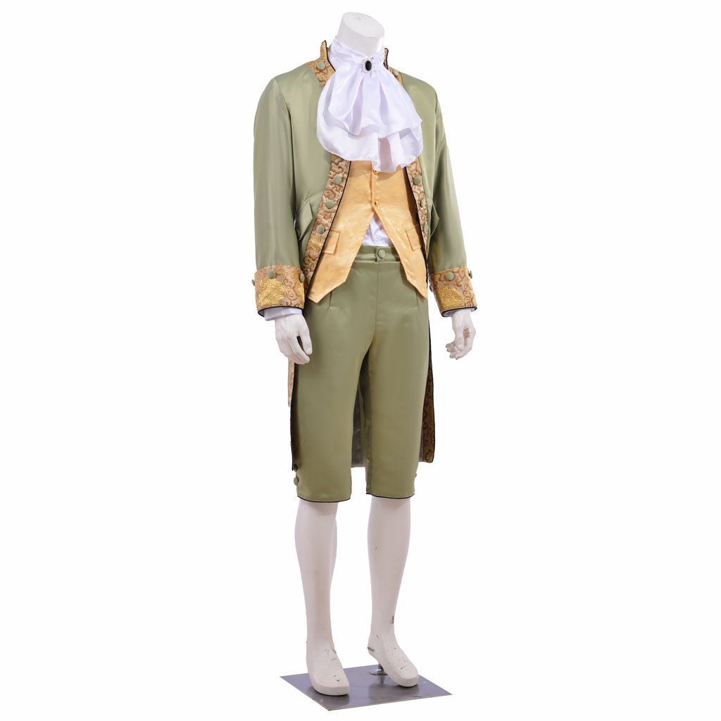 Victorian Gothic Aristocrat Couples Wedding Set - 18th Century Men's Suit & Marie Antoinette Baroque Dress-Astricos