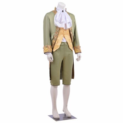Victorian Gothic Aristocrat Couples Wedding Set - 18th Century Men's Suit & Marie Antoinette Baroque Dress-Astricos