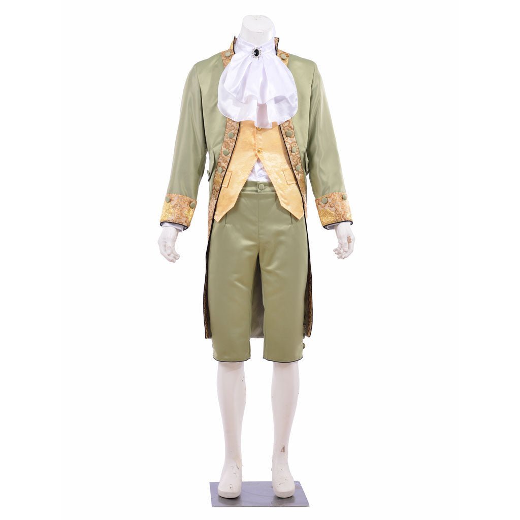 Victorian Gothic Aristocrat Couples Wedding Set - 18th Century Men's Suit & Marie Antoinette Baroque Dress-Astricos