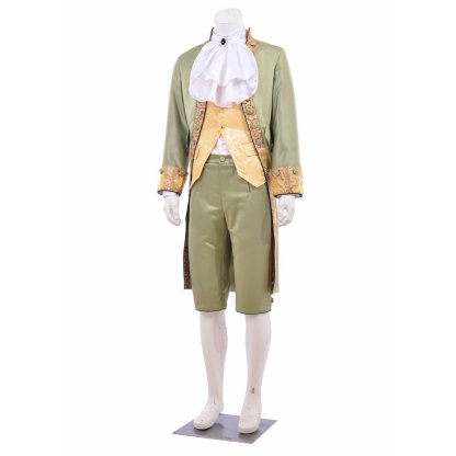 Victorian Gothic Aristocrat Couples Wedding Set - 18th Century Men's Suit & Marie Antoinette Baroque Dress-Astricos