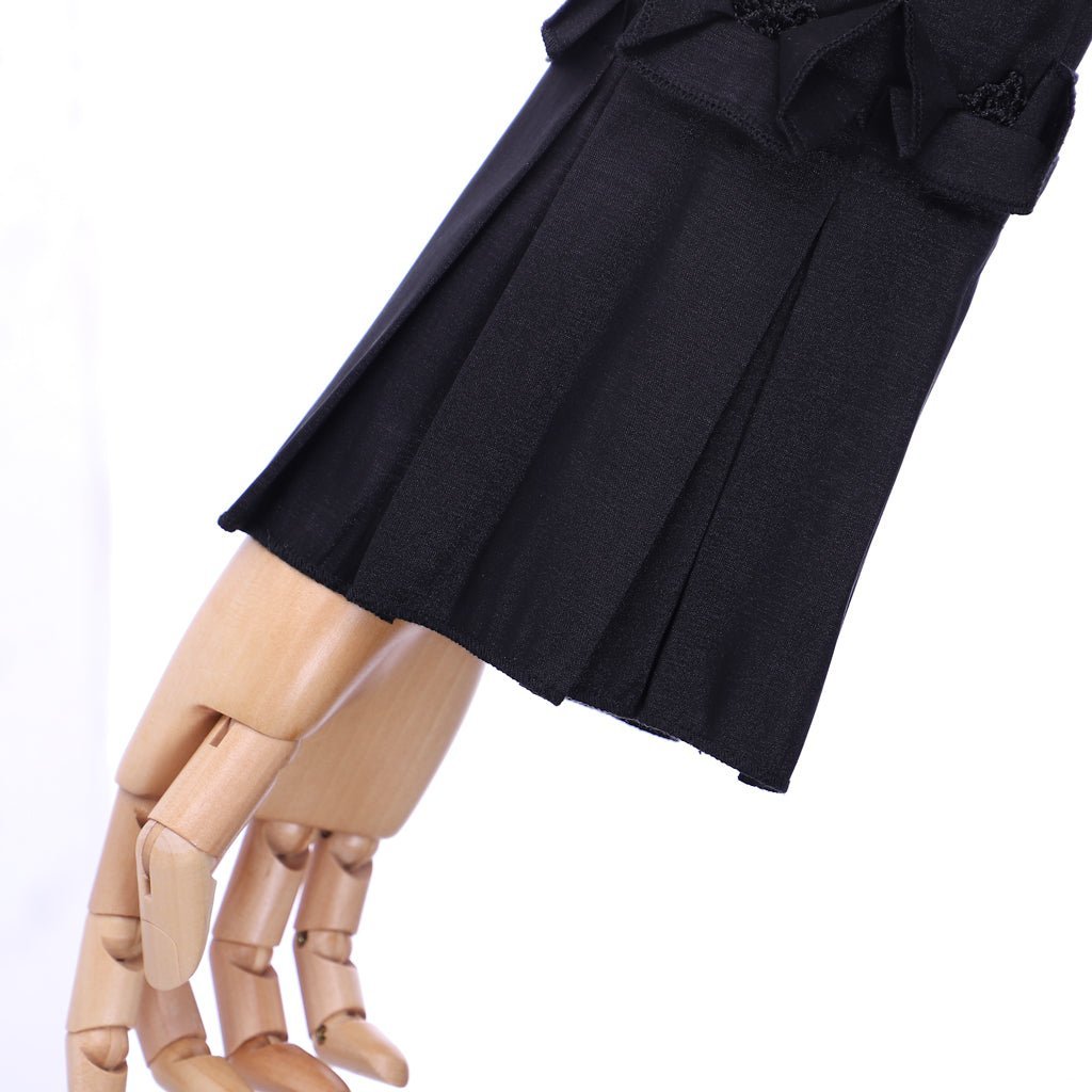 Victorian Gothic Black Ball Gown | Medieval Queen Tudor Baroque Dress | Astricos-Astricos