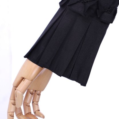 Victorian Gothic Black Ball Gown | Medieval Queen Tudor Baroque Dress | Astricos-Astricos