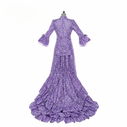 Victorian Gothic Purple Bustle Gown | Civil War Southern Belle Ball Dress for Cosplay & Christmas-Astricos