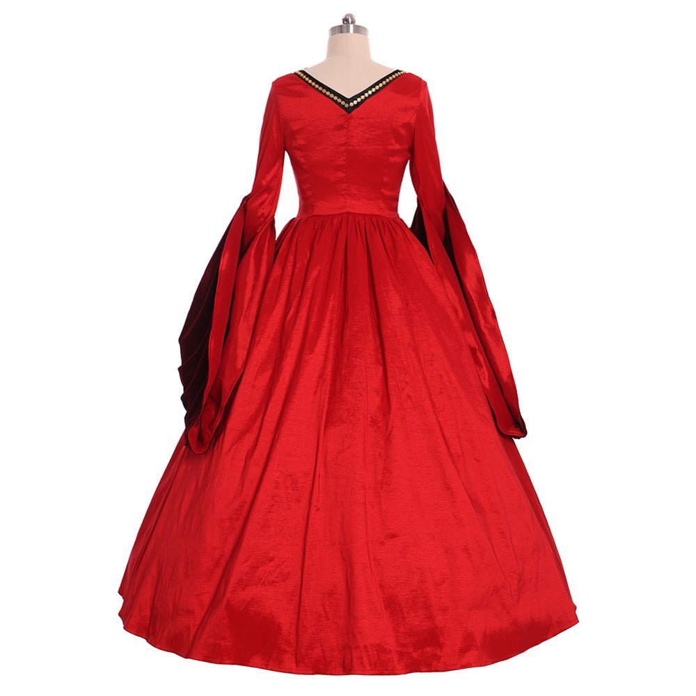 Victorian Queen Elizabeth Tudor Dress | Anne Boleyn Style Cosplay Costume for Renaissance & Historical Events-Astricos