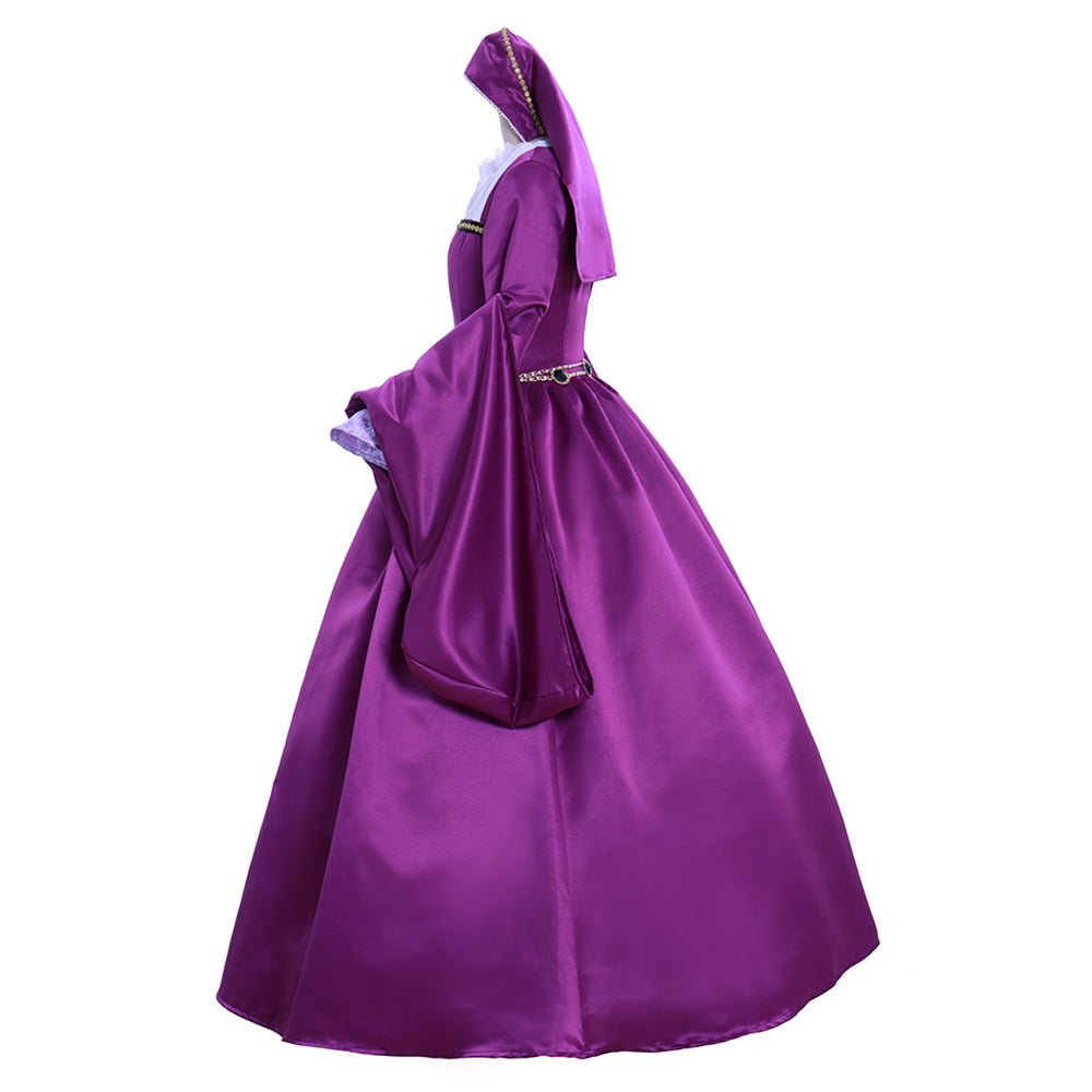 Victorian Queen Elizabeth Tudor Gothic Faire Dress | Authentic Tudor Period Cosplay Costume-Astricos