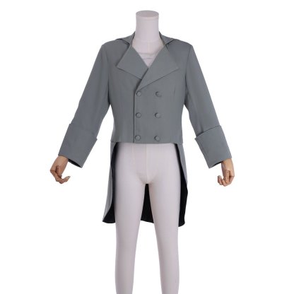 Custom-Made Victorian Regency High-Waist Tailcoat | Historical Men's Fall Front Jacket | Astricos-Astricos