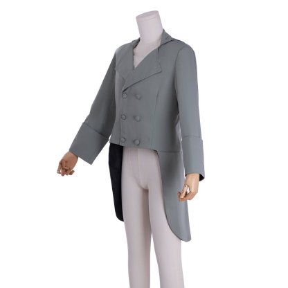 Custom-Made Victorian Regency High-Waist Tailcoat | Historical Men's Fall Front Jacket | Astricos-Astricos