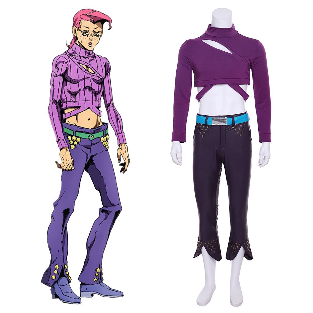 Vinegar Doppio Cosplay Costume - JoJo’s Bizarre Adventure Golden Wind Anime Outfit-Astricos