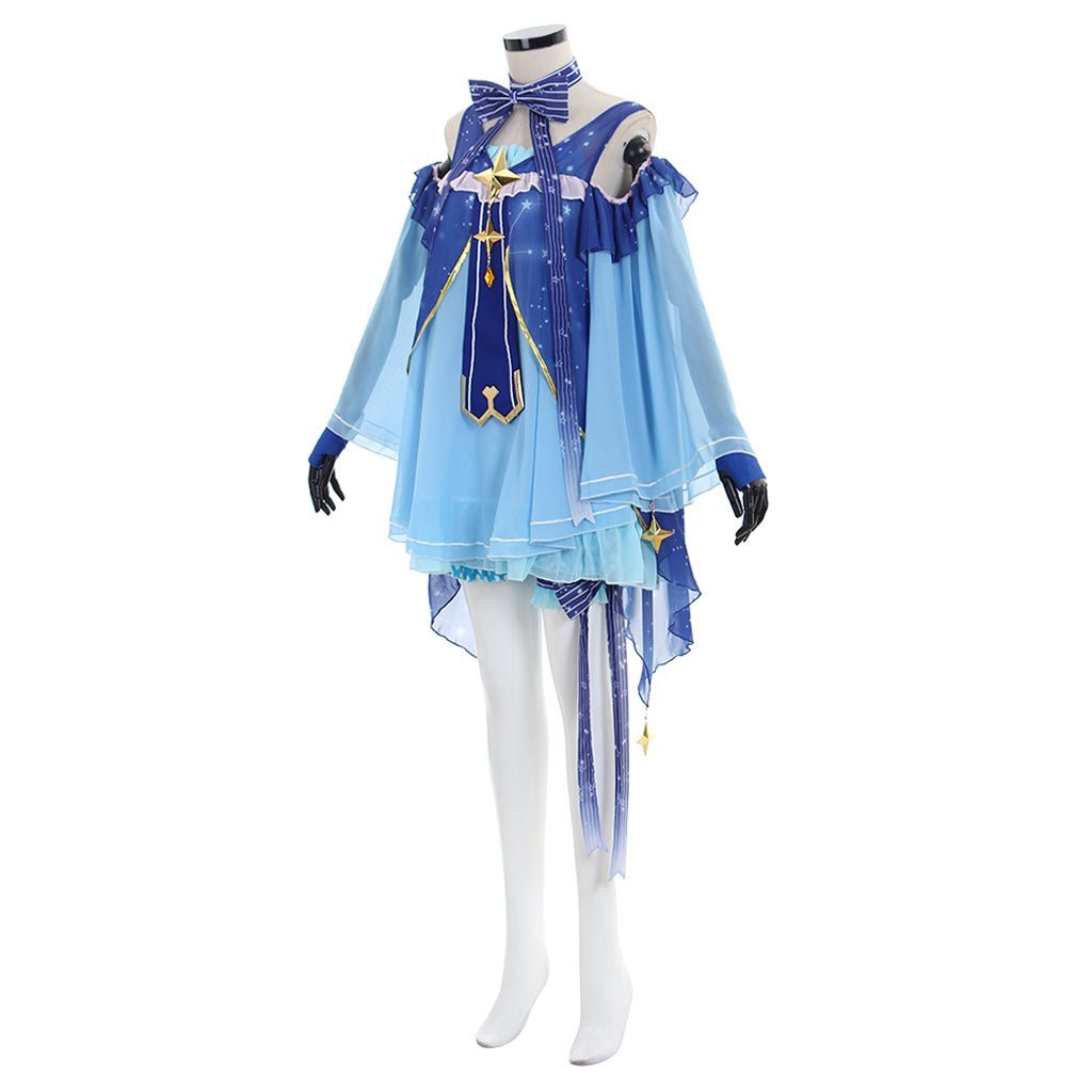 Vocaloid Hatsune Miku Snow Miku Cosplay Costume - Astricos-Astricos