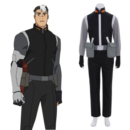Voltron Legendary Defender Takashi Shiro Shirogane Premium Cosplay Costume-Astricos