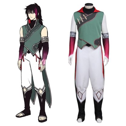 RWBY Volume 4 Lie Ren Cosplay Costume - Authentic & High-Quality-Astricos