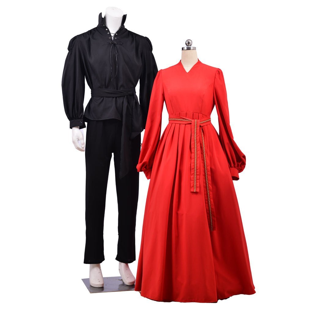 Westley The Princess Bride Cosplay Costume - Black Swordsman Warrior Suit for Halloween & Cosplay Events-Astricos