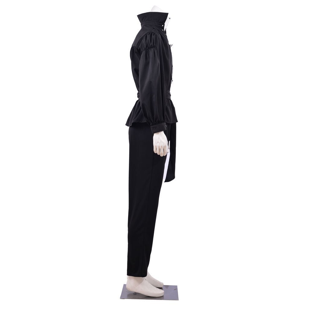 Westley The Princess Bride Cosplay Costume - Black Swordsman Warrior Suit for Halloween & Cosplay Events-Astricos