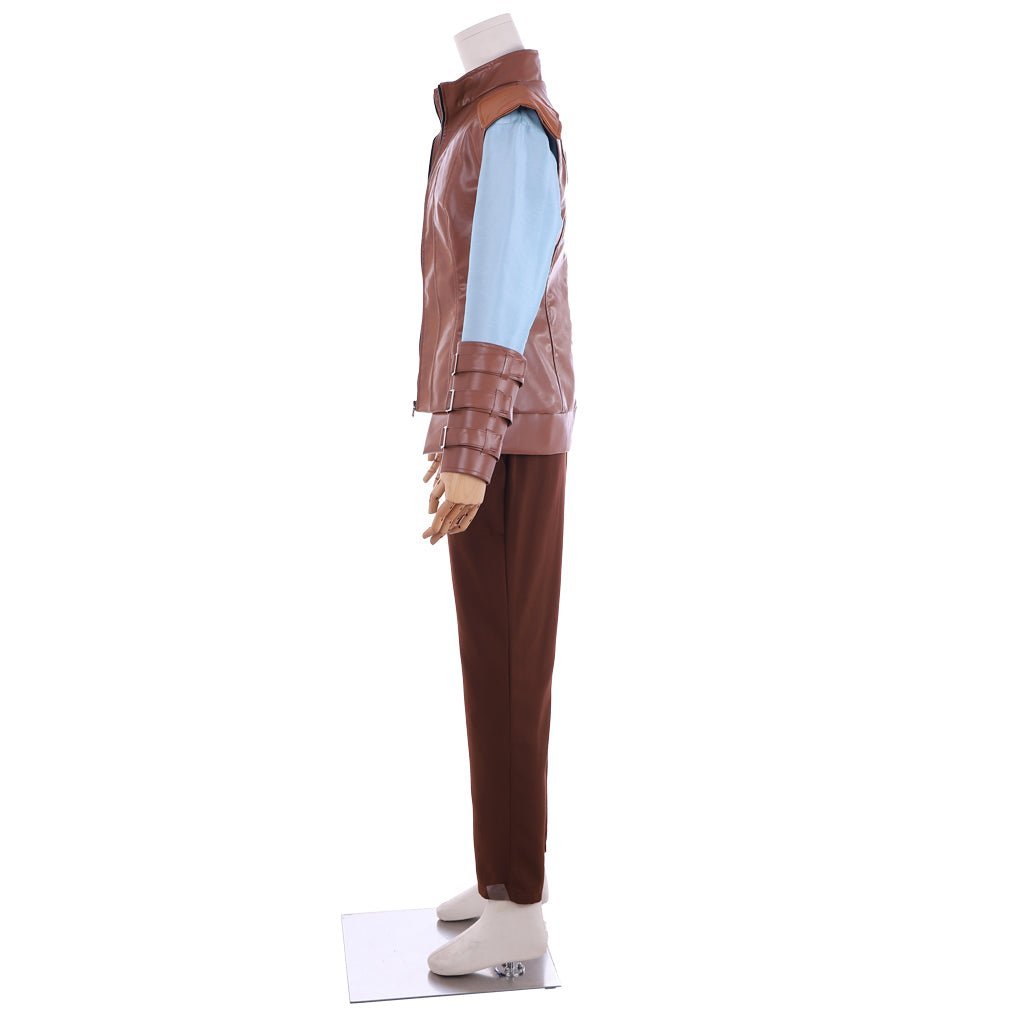 Authentic Westworld Men's Cosplay Costume | Western Cowboy Outfit-Astricos