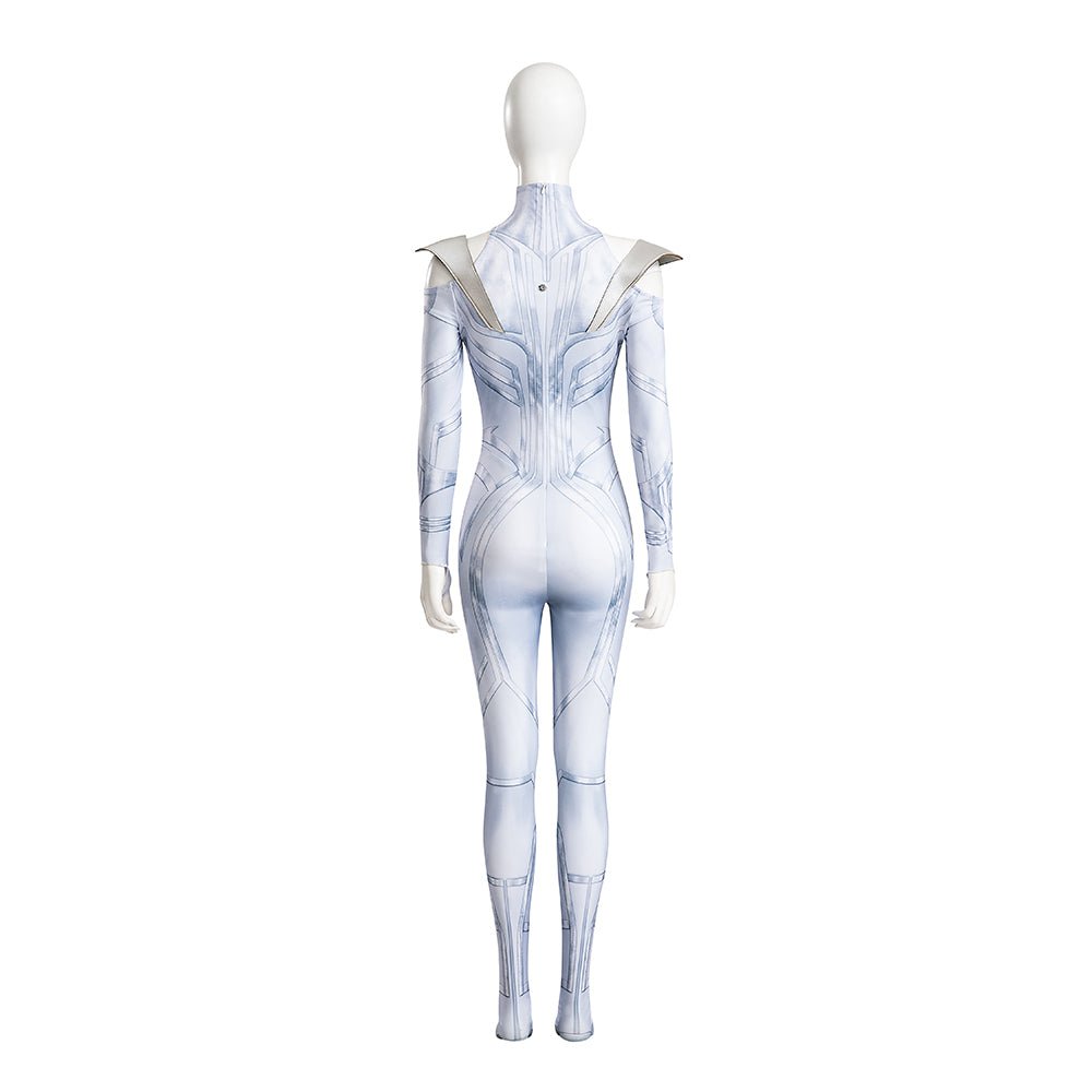 What If Season 2 Halloween Cosplay Hela White Magic Dress Bodysuit Costume Set - Astricos