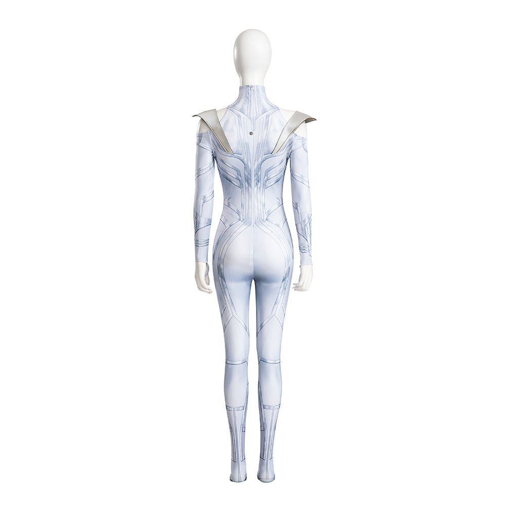 What If Season 2 Halloween Cosplay Hela White Magic Dress Bodysuit Costume Set - Astricos