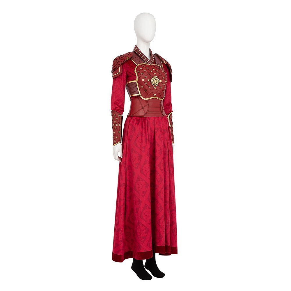 What If Season 2 Hela Red Battle Suit Cosplay Costume – No Boots, Halloween Cosplay - Astricos