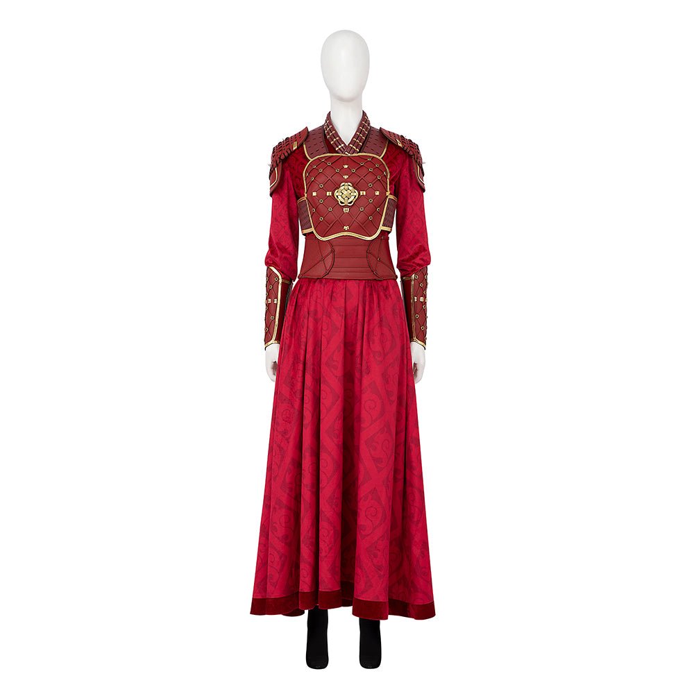 What If Season 2 Hela Red Battle Suit Cosplay Costume – No Boots, Halloween Cosplay - Astricos