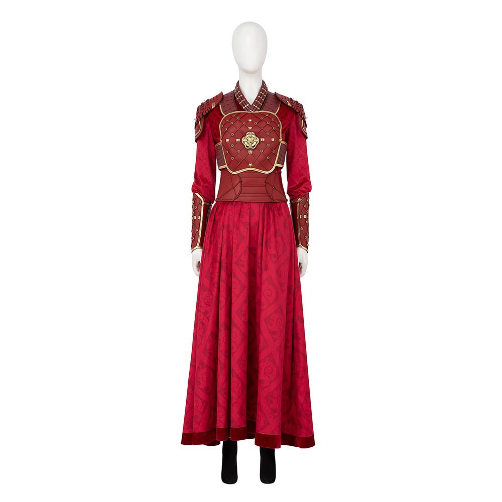What If Season 2 Hela Red Battle Suit Cosplay Costume – No Boots, Halloween Cosplay - Astricos