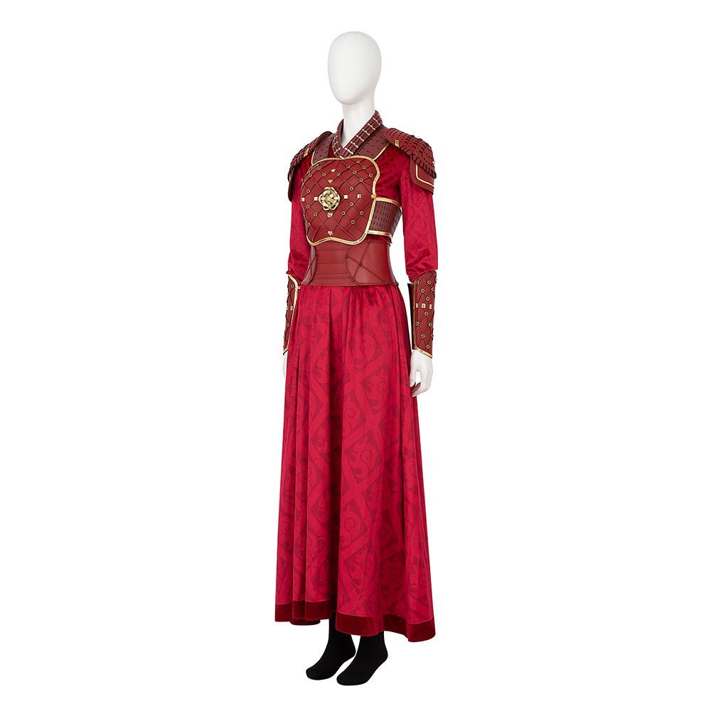 What If Season 2 Hela Red Battle Suit Cosplay Costume – No Boots, Halloween Cosplay - Astricos