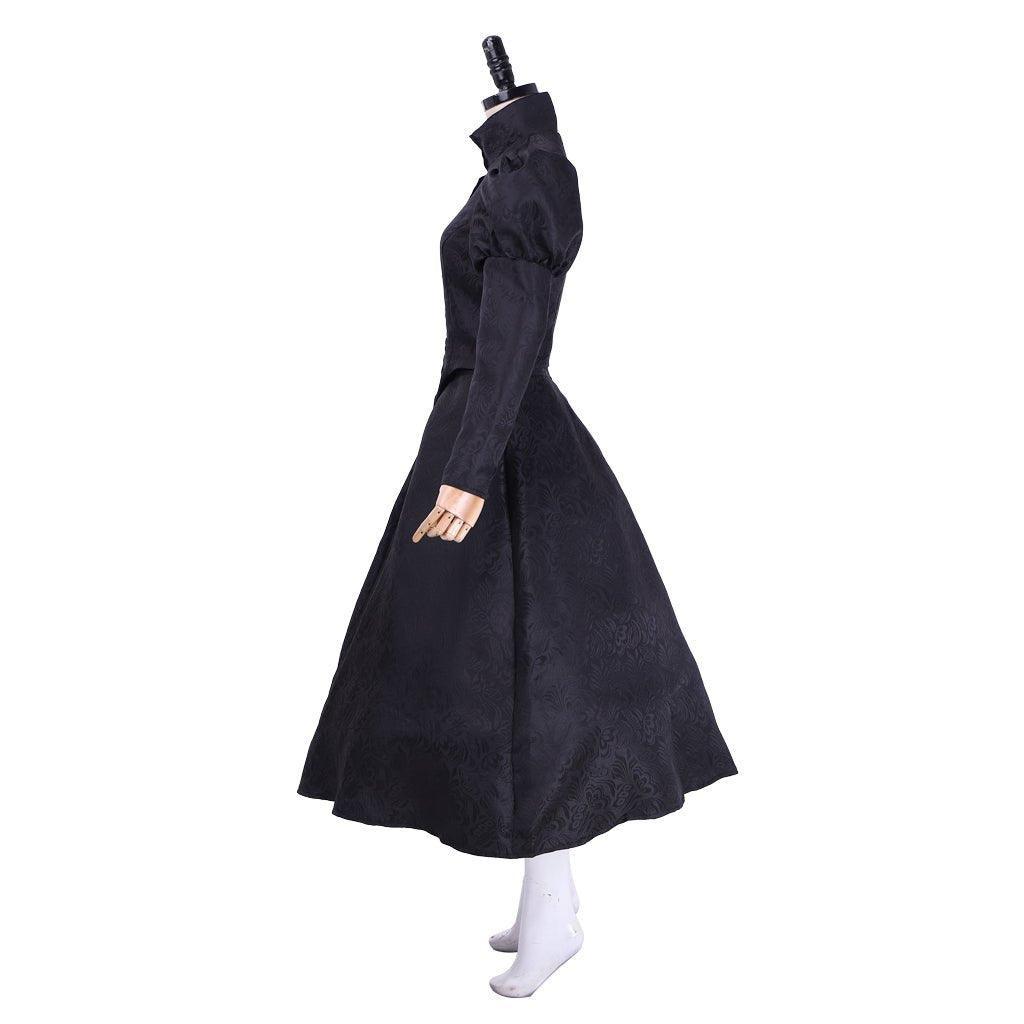 Elphaba Wicked Musical Cosplay Costume - Black Witch Dress & Hat | Astricos-Astricos