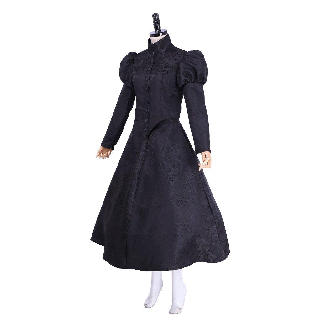 Elphaba Wicked Musical Cosplay Costume - Black Witch Dress & Hat | Astricos-Astricos