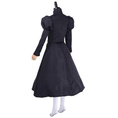 Elphaba Wicked Musical Cosplay Costume - Black Witch Dress & Hat | Astricos-Astricos