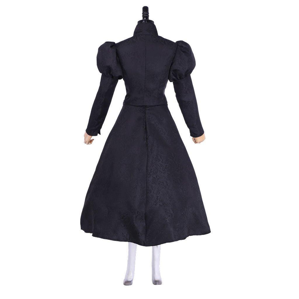 Elphaba Wicked Musical Cosplay Costume - Black Witch Dress & Hat | Astricos-Astricos