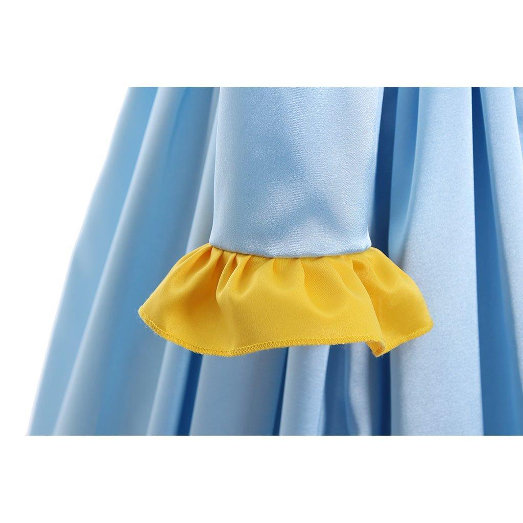 Winifred Mrs. Banks Blue Ball Gown Costume | Movie Cosplay Dress for Halloween & Parties-Astricos